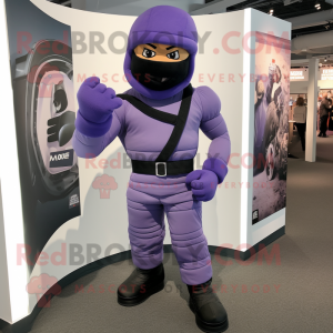 Lavendel Gi Joe mascotte...