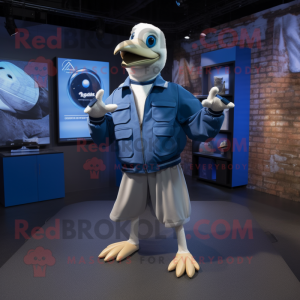 Blue Albatross mascotte...