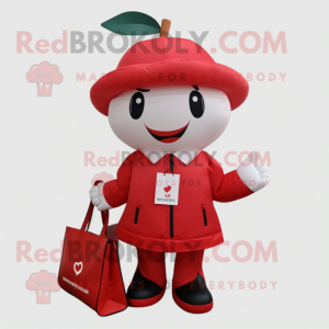 Red Cherry maskot kostume...