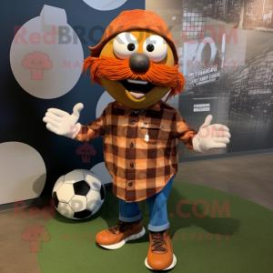 Rust Soccer Ball mascotte...