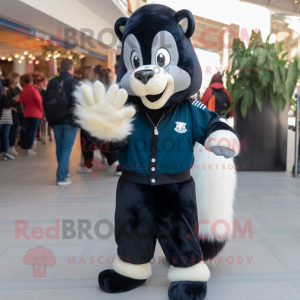 Navy Skunk mascotte kostuum...