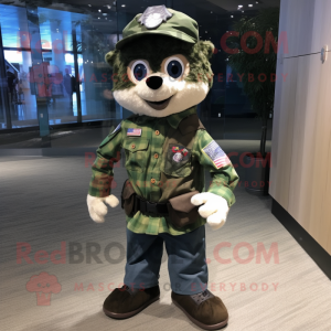 Navy Green Beret mascotte...