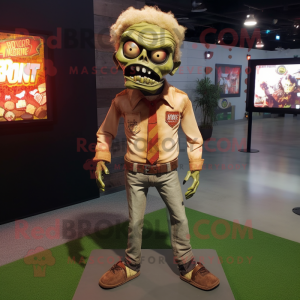 Hellbrauner Zombie...