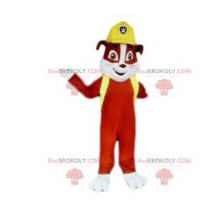 Red dog mascot, Paw Patrol team - Redbrokoly.com