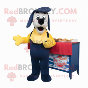 Navy Hot Dogs maskot...