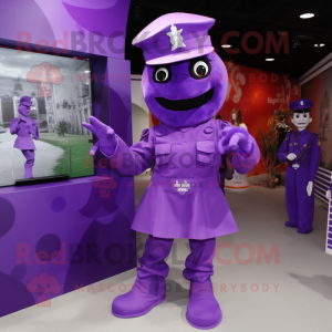 Purple Army Soldier...