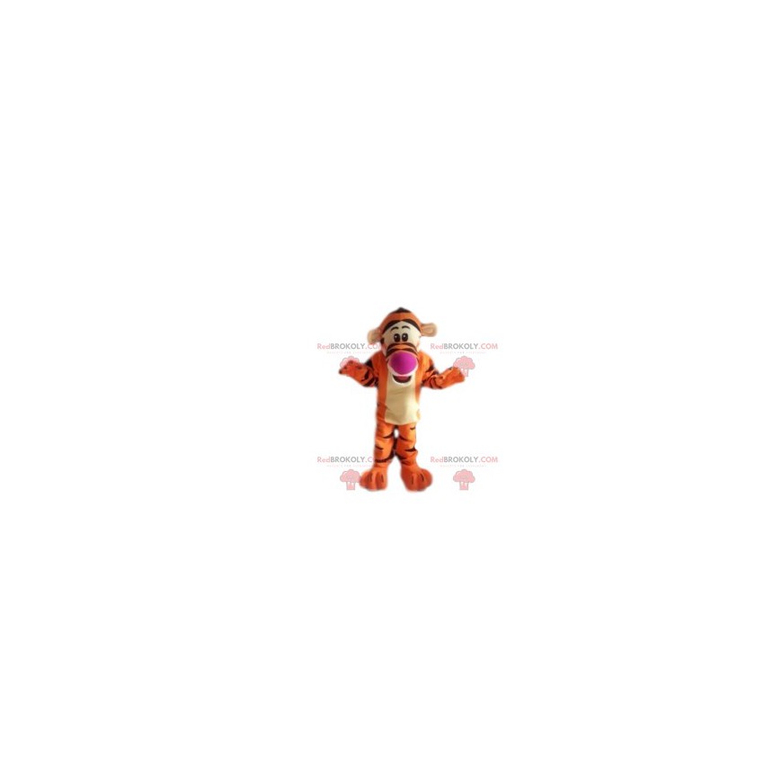 Maskot Tigger, oblíbený tygr ve hře Medvídek Pú - Redbrokoly.com Maskot Tigger, oblíbený tygr ve hře Medvídek Pú - Redbrokoly.com