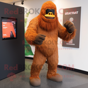 Rust Sasquatch mascotte...