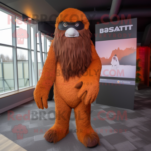 Rust Sasquatch mascotte...