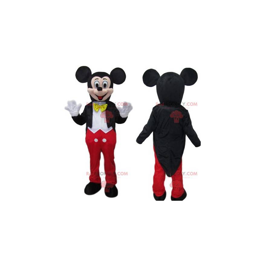 Mickey Mouse maskot, emblematisk karakter av Walt Disney -