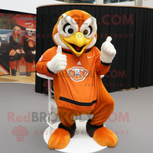 Orange Eagle mascotte...