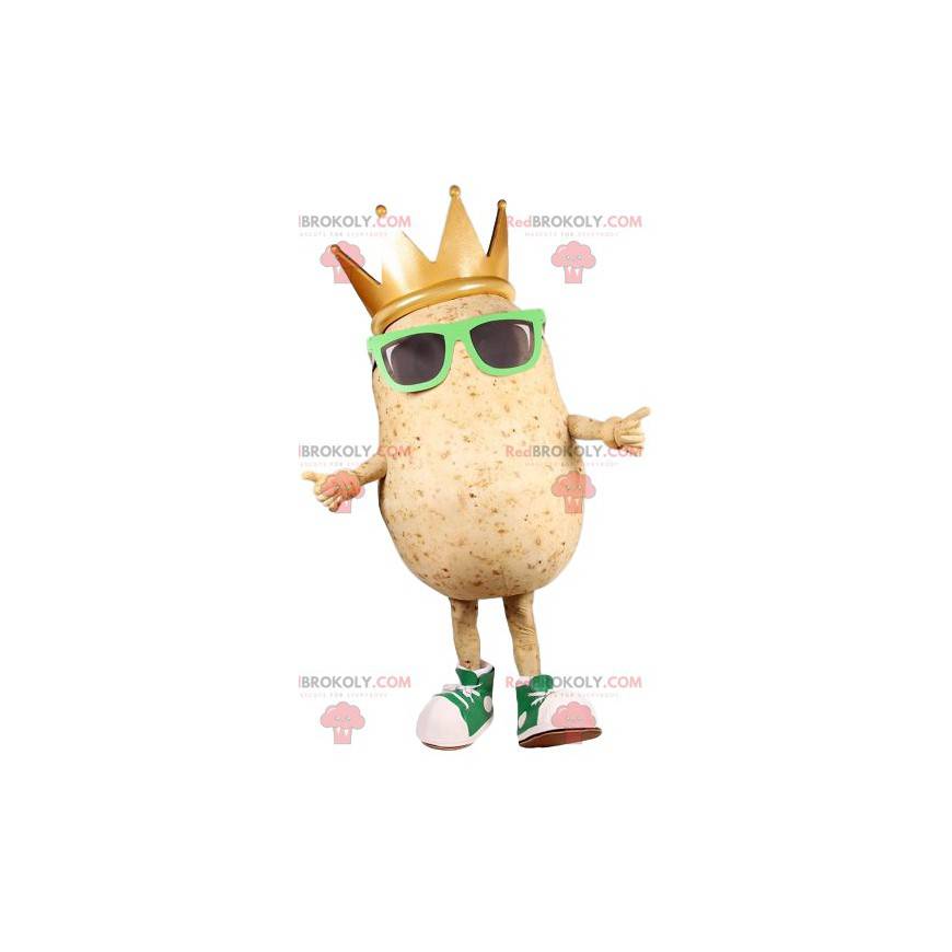 Kartoffelmaskot med solbriller - Redbrokoly.com