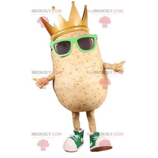 Aardappelmascotte met zonnebril - Redbrokoly.com