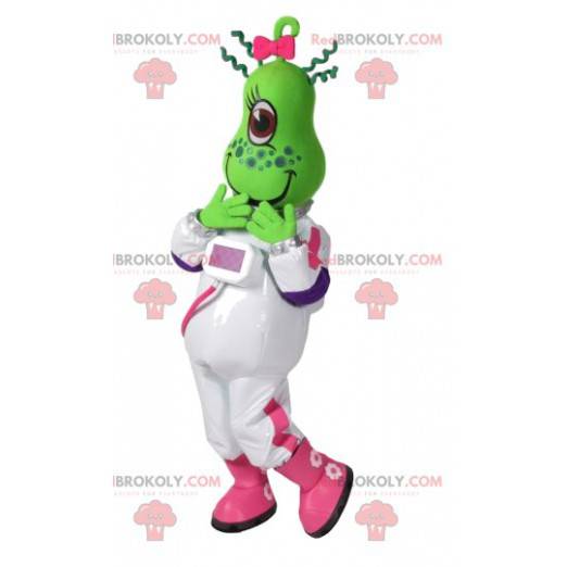Flirtende kvindelig cyclops maskot. Cyclops kostume -