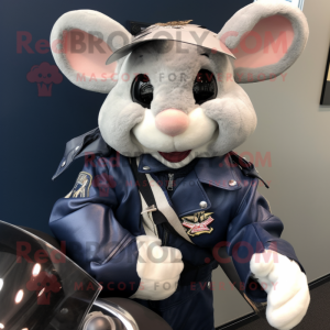 Navy Mouse maskot kostume...