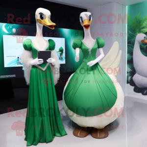 Forest Green Swans maskot...