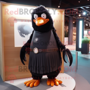 Black Penguin mascotte...