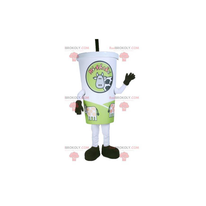 Milkshake mascotte. Milkshake kostuum - Redbrokoly.com