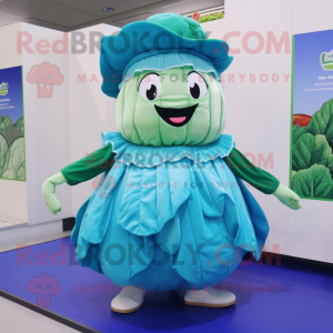 Cyan Cabbage mascotte...