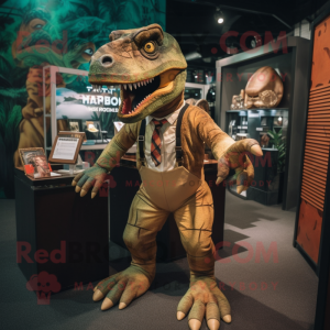  T Rex mascotte kostuum...