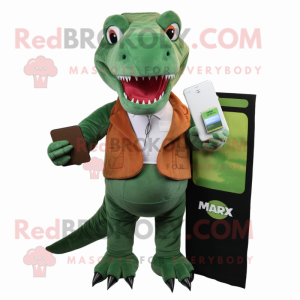  T Rex maskot kostyme...