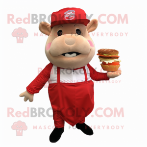 Röd Pulled Pork Sandwich...