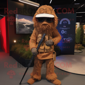 Rust Sniper maskot drakt...