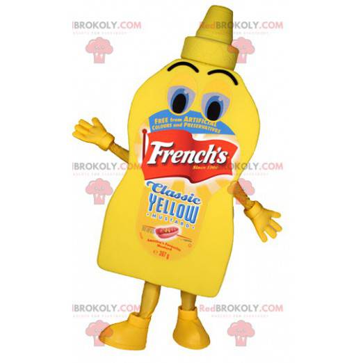 Mosterdpot mascotte. Mosterdkruik kostuum - Redbrokoly.com