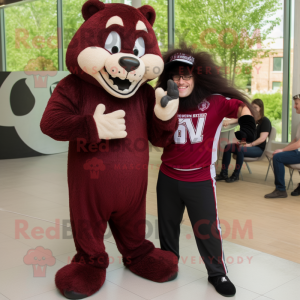 Maroon Skunk mascotte...