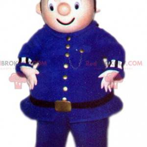 Mascotte dell'ufficiale di polizia. Costume da poliziotto -