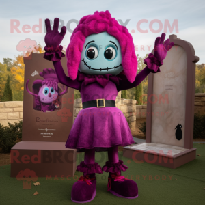 Magenta kerkhof mascotte...