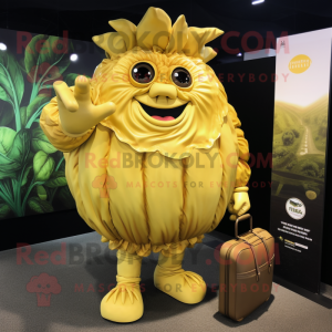 Gold Cabbage maskot...