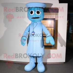 Sky Blue Doctor mascotte...