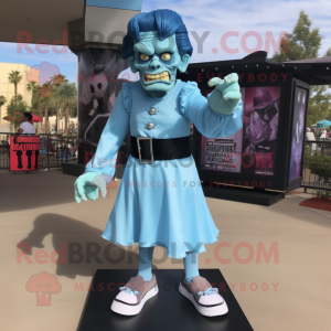 Sky Blue Frankenstein...