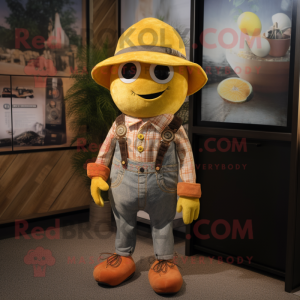 Rust Lemon mascotte kostuum...