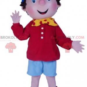 Mascot of the little boy Yes-yes. Noddy costume - Redbrokoly.com