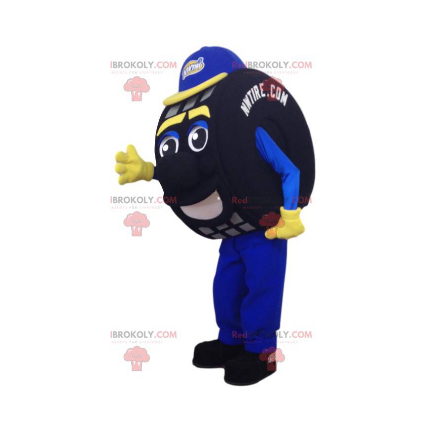 Mascotte autoband. Pak voor autobanden - Redbrokoly.com