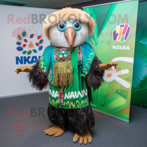  Kiwi maskot drakt figur...