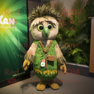  Kiwi maskot kostym...