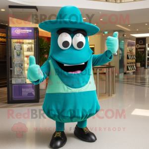 Turkoois Guinness mascotte...