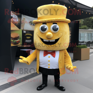 Gold Burgers mascotte...