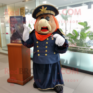 Navy Chief mascotte kostuum...