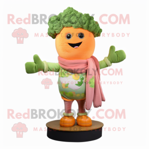 Peach Broccoli maskot...
