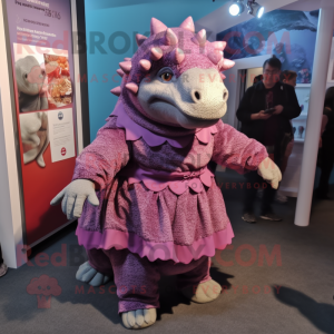  Ankylosaurus Maskottchen...