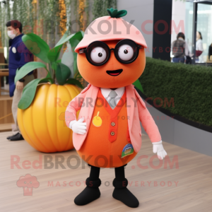 Peach Pepper maskot kostume...