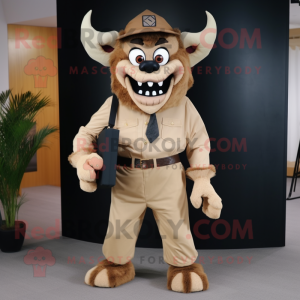 Beige Demon mascotte...