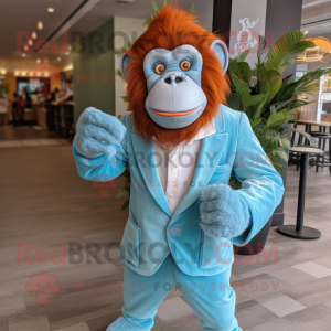 Himmelblauer Orang-Utan...