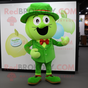 Green Apple mascotte...