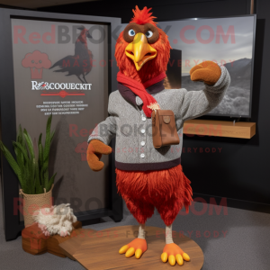 Mascotte de personnage Coq...