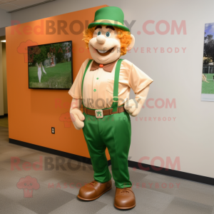 Tan Leprechaun mascotte...